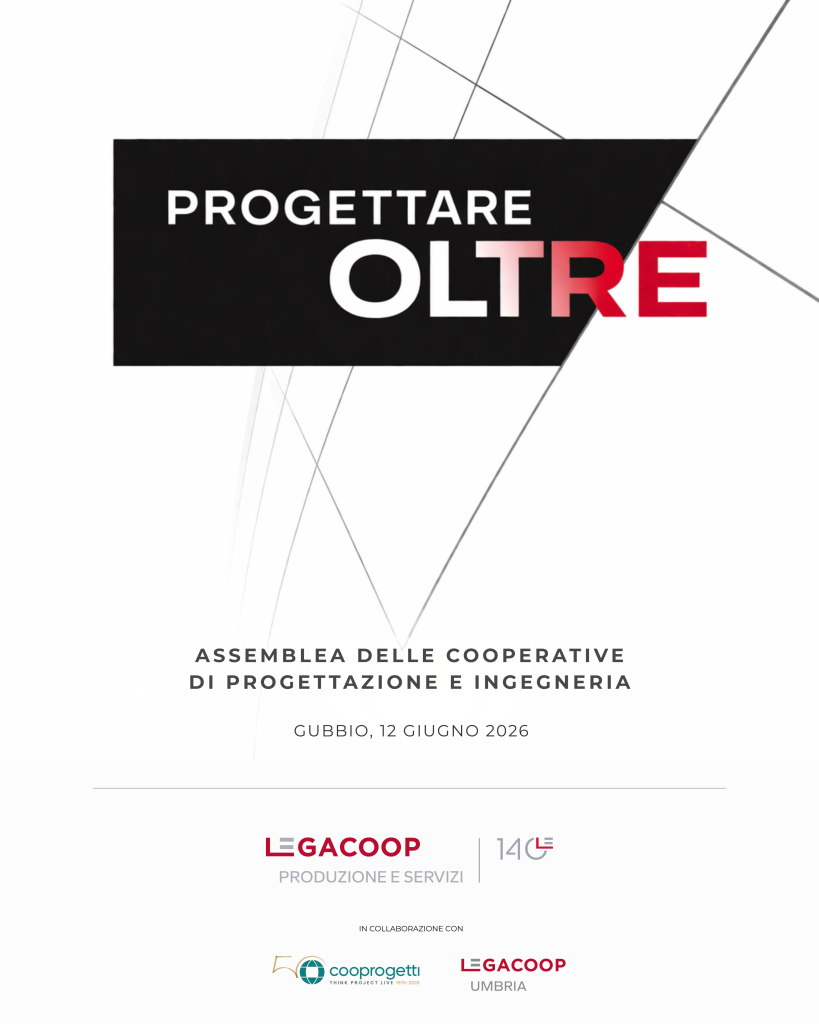 Progettare Oltre, a Gubbio l’Assemblea delle Cooperative di Progettazione e Ingegneria di LPS