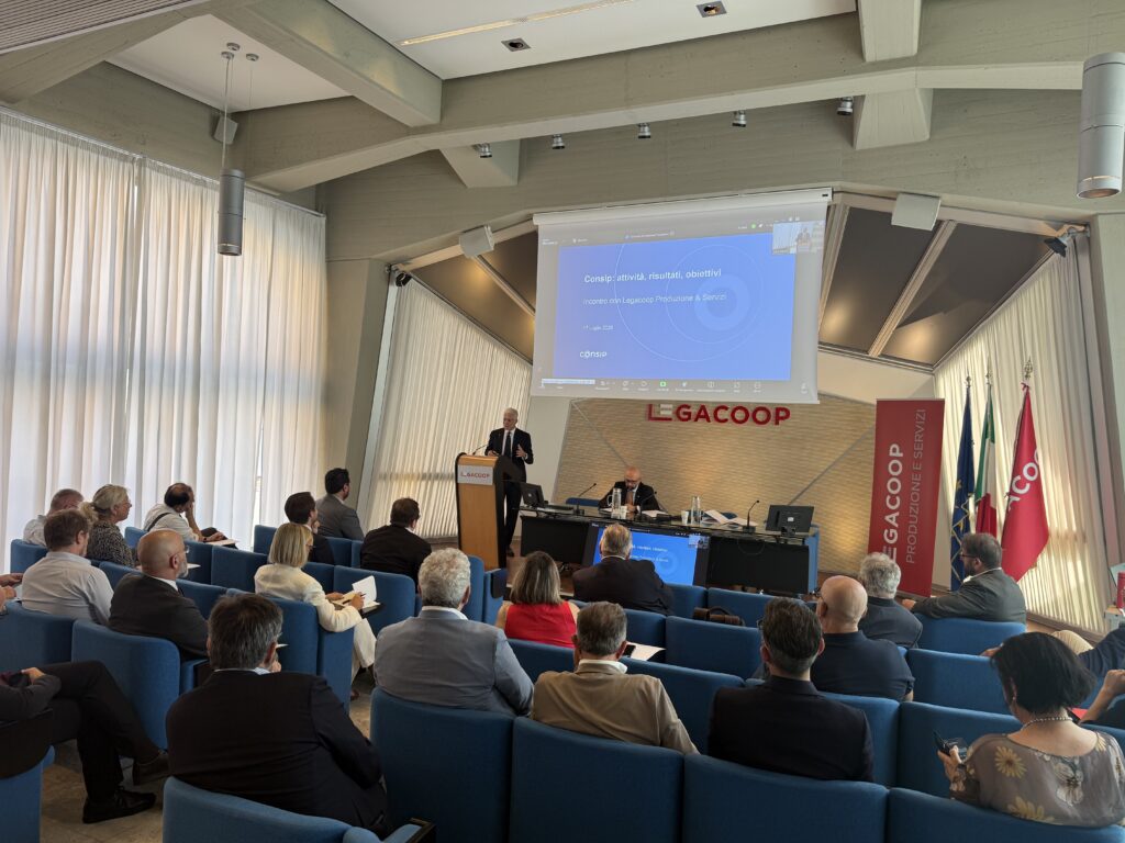 Public procurement: confronto tra Consip e la Direzione Nazionale di Legacoop Produzione e Servizi sulle sfide del settore