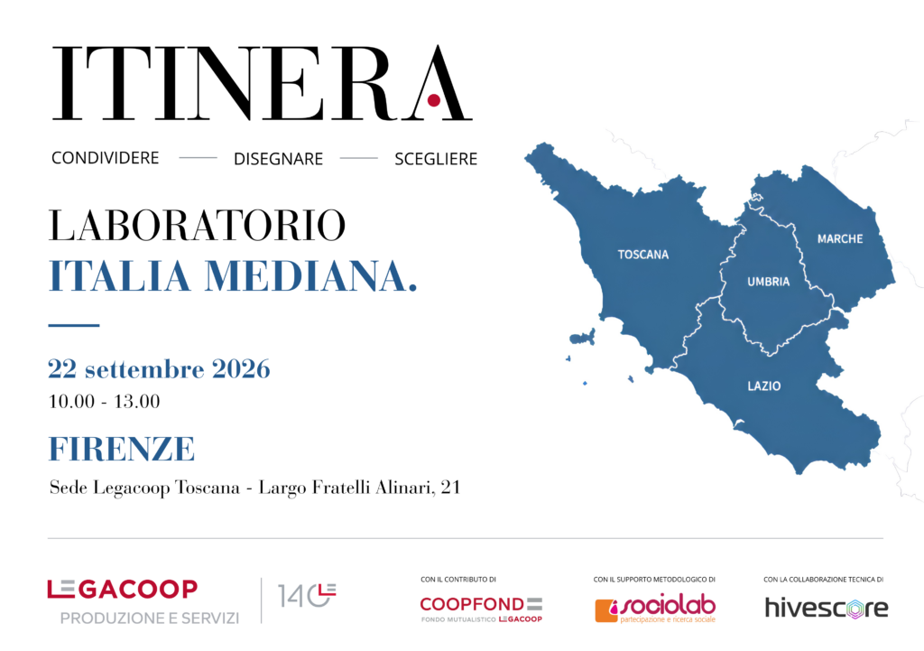 ITINERA fa tappa a Firenze: il 22 settembre il Laboratorio dell’Italia Mediana