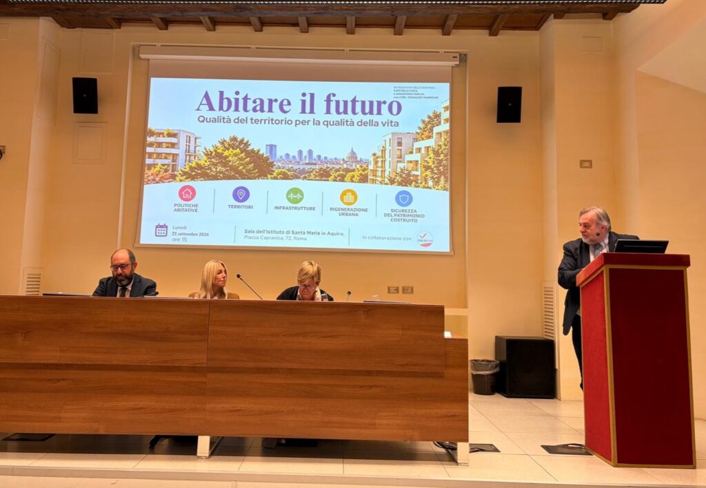 LPS al convegno “Abitare il futuro” al Senato: le priorità della cooperazione di Legacoop per rigenerazione, sicurezza e qualità dei territori